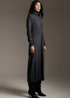 Sale Vestido midi de punto Vestidos Y Faldas