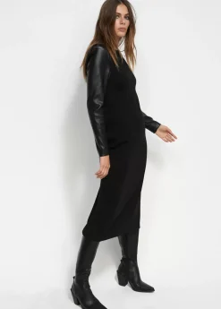 New Vestido midi de punto roma Vestidos Y Faldas