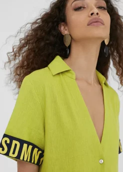 Sale Vestido midi de volantes Vestidos Y Faldas|Baño