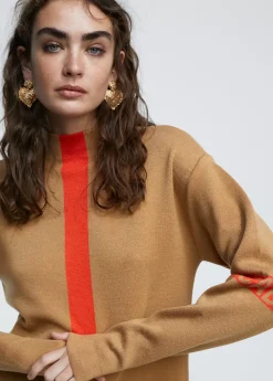 Sale Vestido punto bicolor Punto|Vestidos Y Faldas