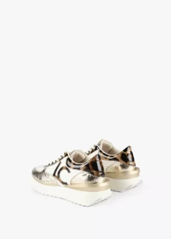 Sale Zapatillas sneakers detalles animal print Calzado