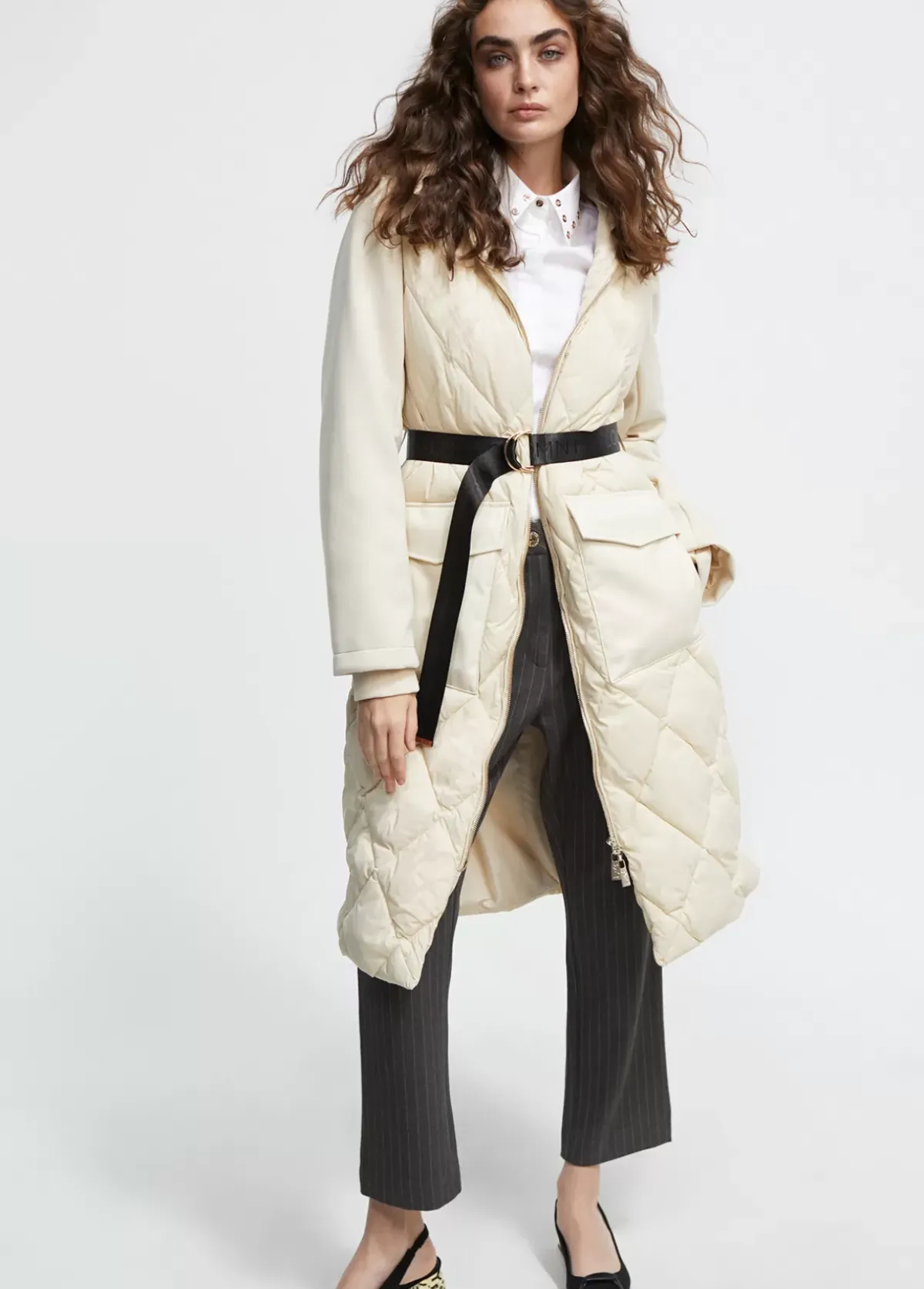 Discount Abrigo acolchado combinado Abrigos Y Cazadoras