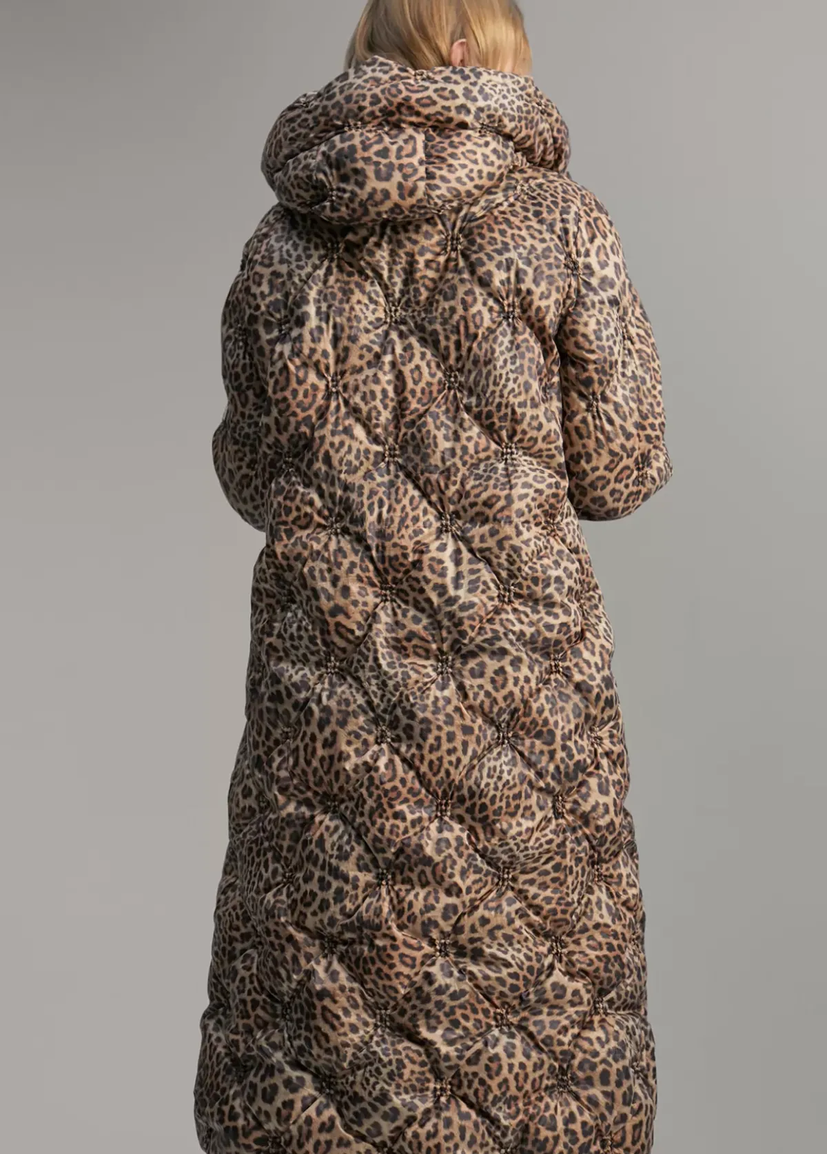 Outlet Abrigo acolchado forro contraste Animal Print|Abrigos Y Cazadoras