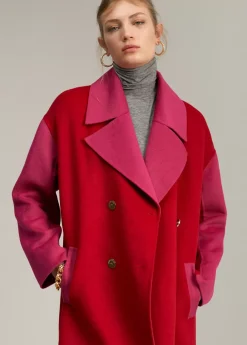 Best Abrigo bicolor handmade Abrigos Y Cazadoras