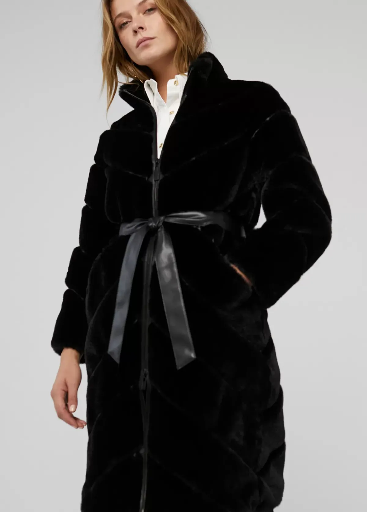 Clearance Abrigo pelo combinado Abrigos Y Cazadoras