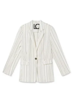 New Americana blazer con rayas Americanas Y Blazers