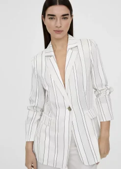 New Americana blazer con rayas Americanas Y Blazers