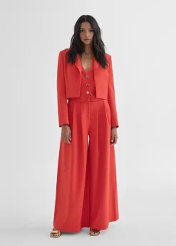 Online Americana cropped Americanas Y Blazers