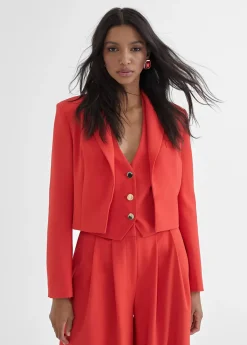 Online Americana cropped Americanas Y Blazers