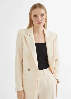 Discount Americana cruzada monocolor Americanas Y Blazers