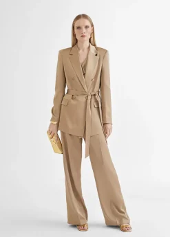 Clearance Americana cruzada satinada Americanas Y Blazers