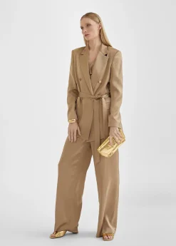 Clearance Americana cruzada satinada Americanas Y Blazers