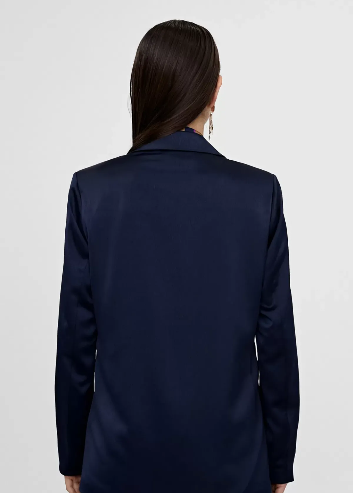 Online Americana efecto satén Americanas Y Blazers