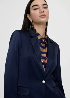 Online Americana efecto satén Americanas Y Blazers