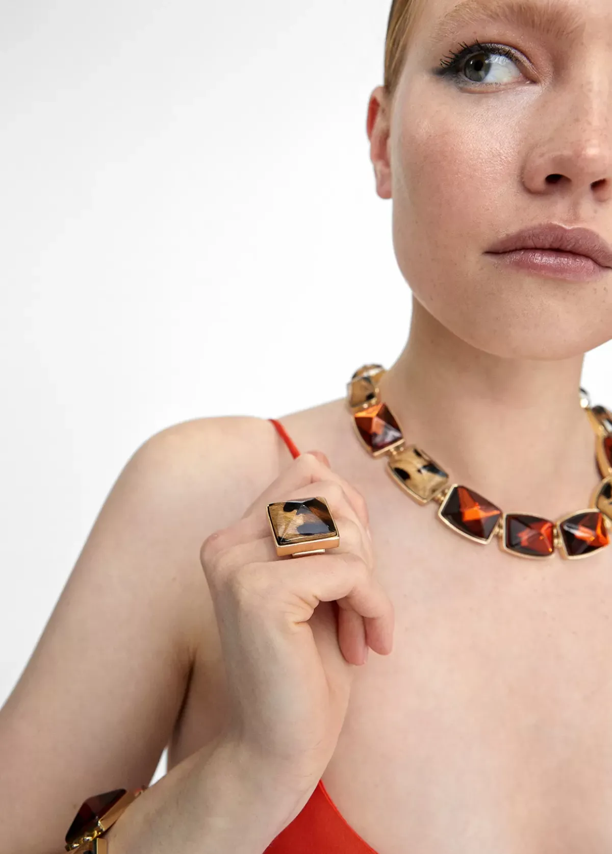 Clearance Anillo cristal animal print Bisuteria