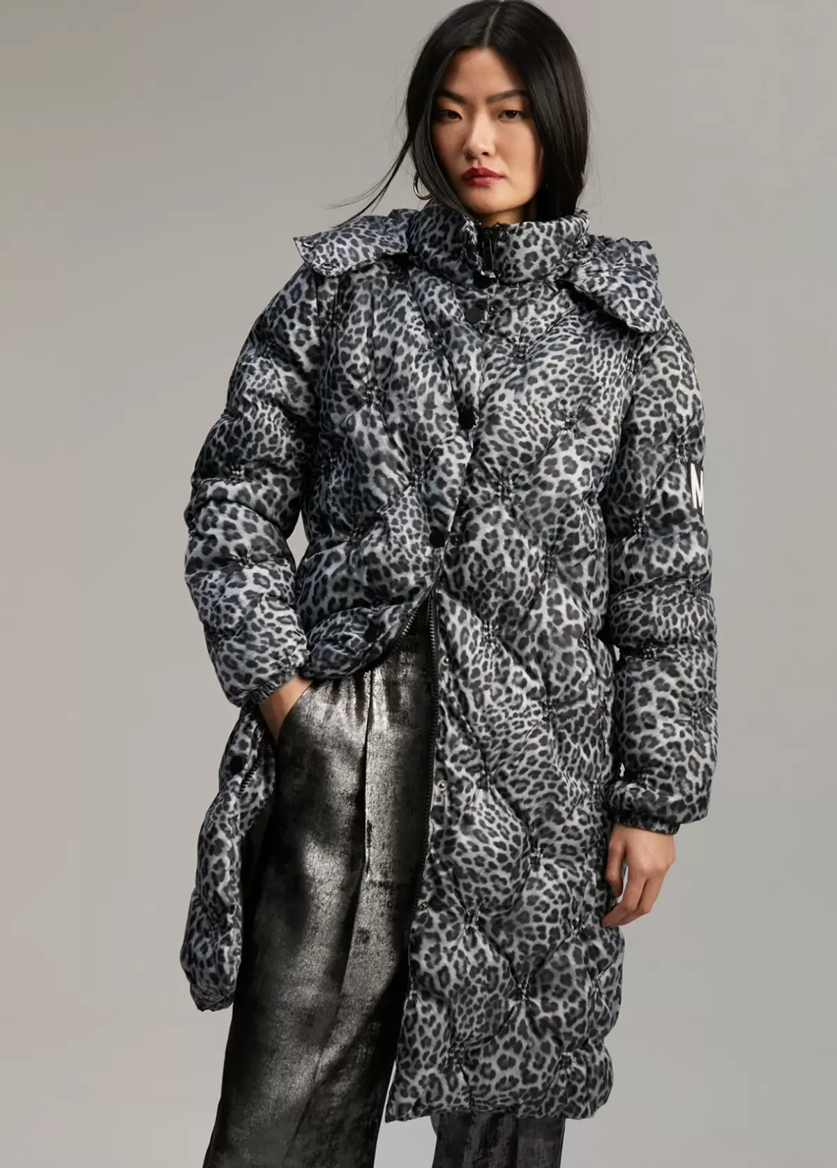 Hot Anorak acolchado animal print Animal Print|Abrigos Y Cazadoras