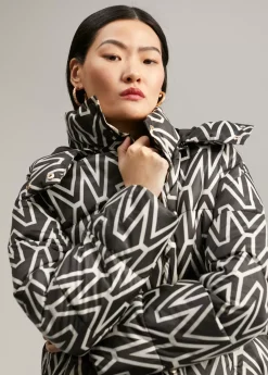 Discount Anorak corto acolchado monograma Abrigos Y Cazadoras