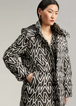 Discount Anorak corto acolchado monograma Abrigos Y Cazadoras