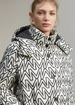 Best Anorak midi acolchado monograma Abrigos Y Cazadoras
