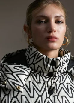 Best Anorak midi acolchado monograma Abrigos Y Cazadoras