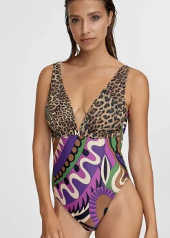 Outlet Bañador Animal Print y Paisley Baño