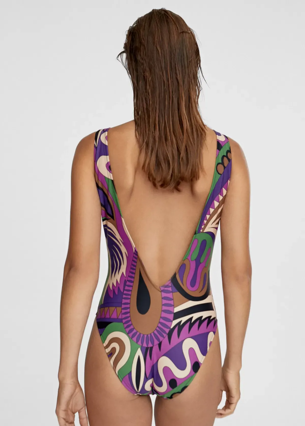 Outlet Bañador Animal Print y Paisley Baño