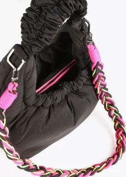 Bandolera acolchada asa trenzada Bolsos De Hombro|Bandoleras