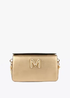 Clearance Bandolera dorada Bandoleras|Bolsos Pequeños