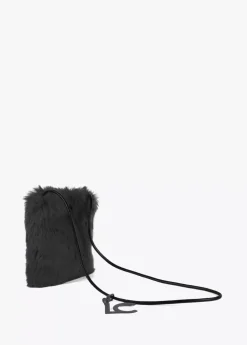 Clearance Bandolera efecto pelo Bandoleras|Bolsos Pequeños