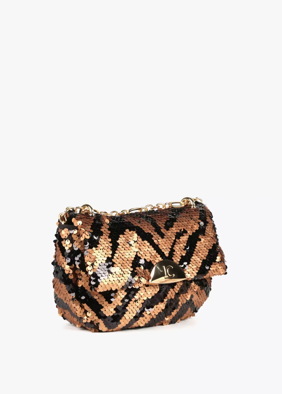 Outlet Bandolera lentejuelas Animal Print|Bandoleras