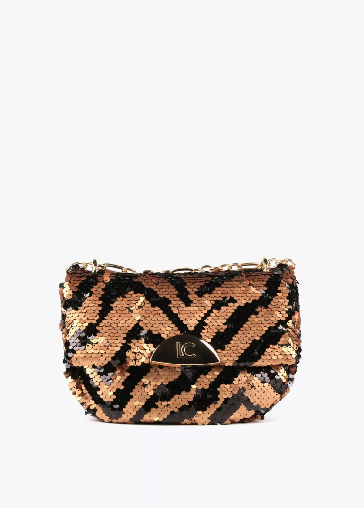 Outlet Bandolera lentejuelas Animal Print|Bandoleras