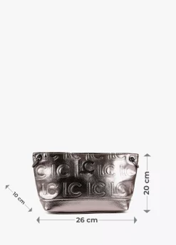 Online Bandolera metalizada en efecto piel Bolsos