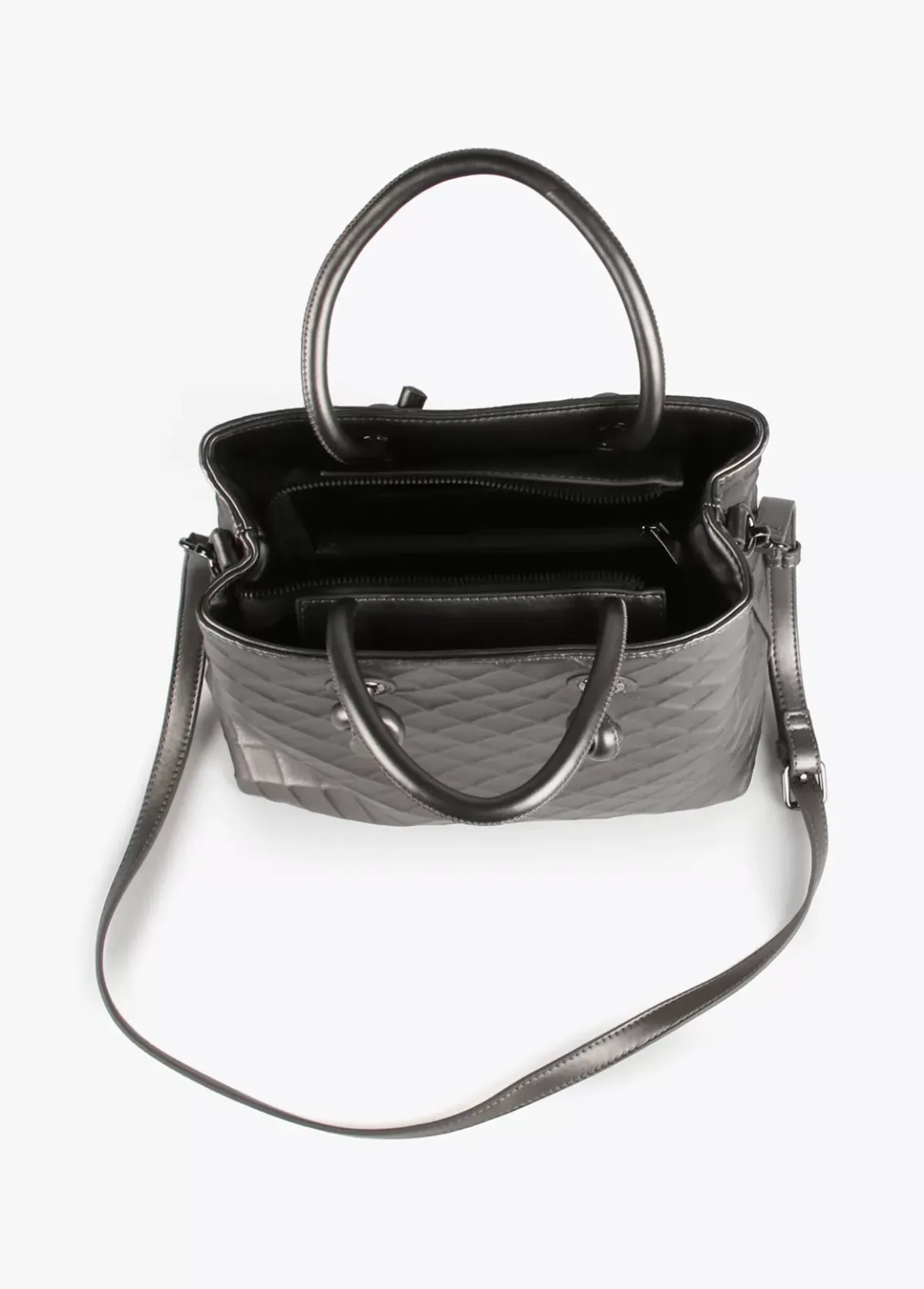 Hot Bandolera rombos relieve Bolsos De Mano Y Neceseres|Bandoleras