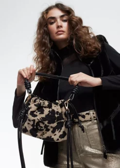 Best Bandolera tejido animal Animal Print|Bolsos De Hombro