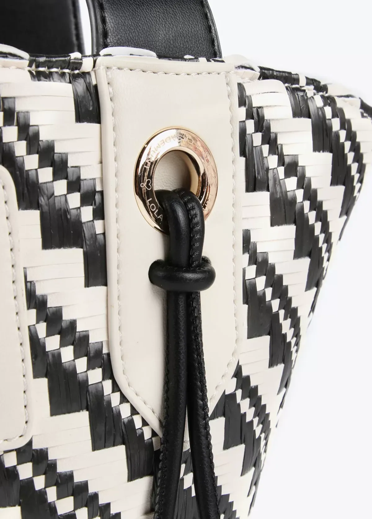 Clearance Bandolera tipo cesta efecto rafia Bolsos