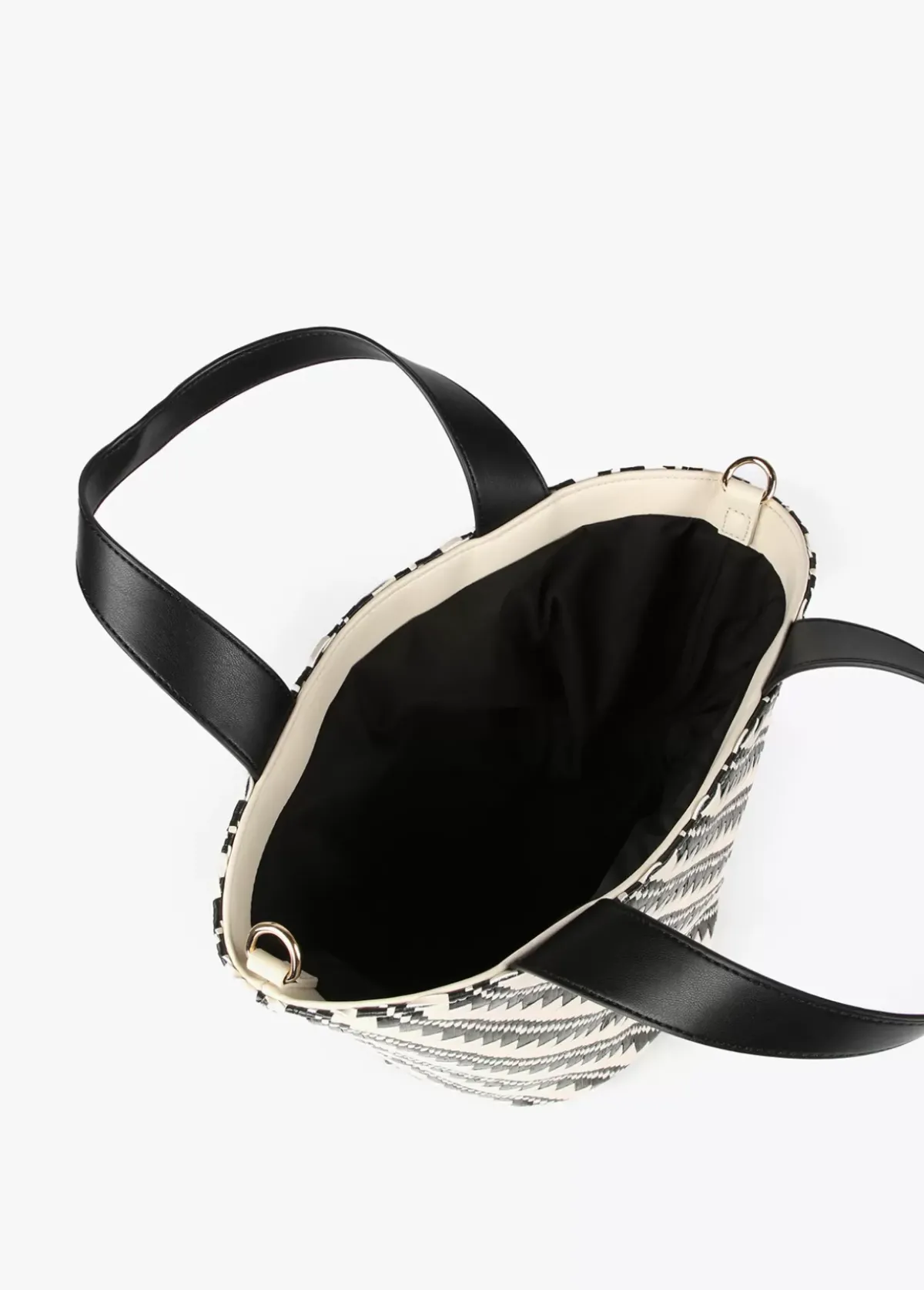 Clearance Bandolera tipo cesta efecto rafia Bolsos