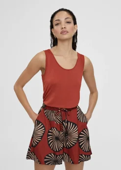 Clearance Bermuda estampada Pantalones