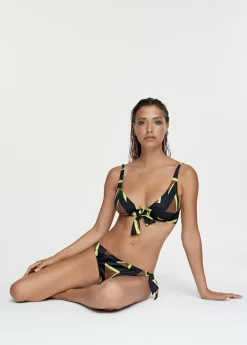 Bikini estampado maxi logo Baño