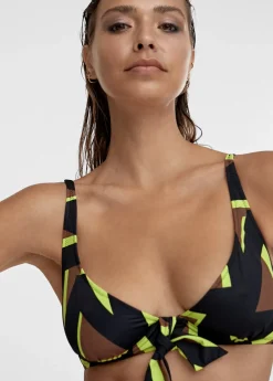 Bikini estampado maxi logo Baño