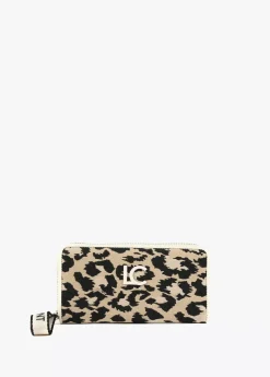 Clearance Billetero grande animal print Accesorios|Bolsos