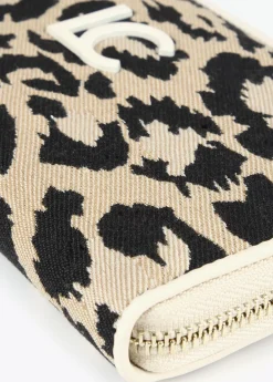 Clearance Billetero grande animal print Accesorios|Bolsos