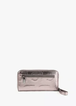 New Billetero grande metalizado Accesorios|Bolsos