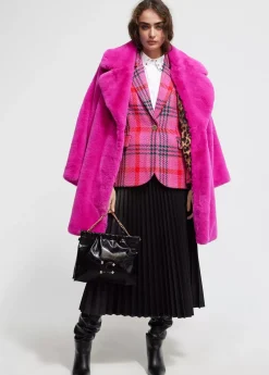 Blazer cuadros tweed Americanas Y Blazers