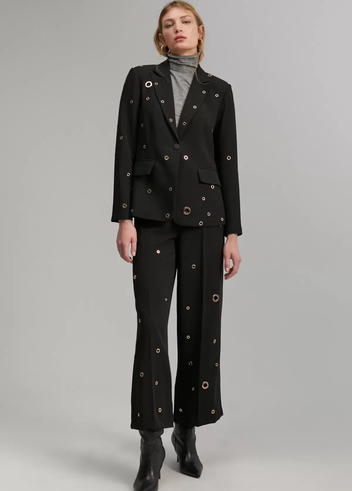 Best Blazer detalle eyelets Americanas Y Blazers