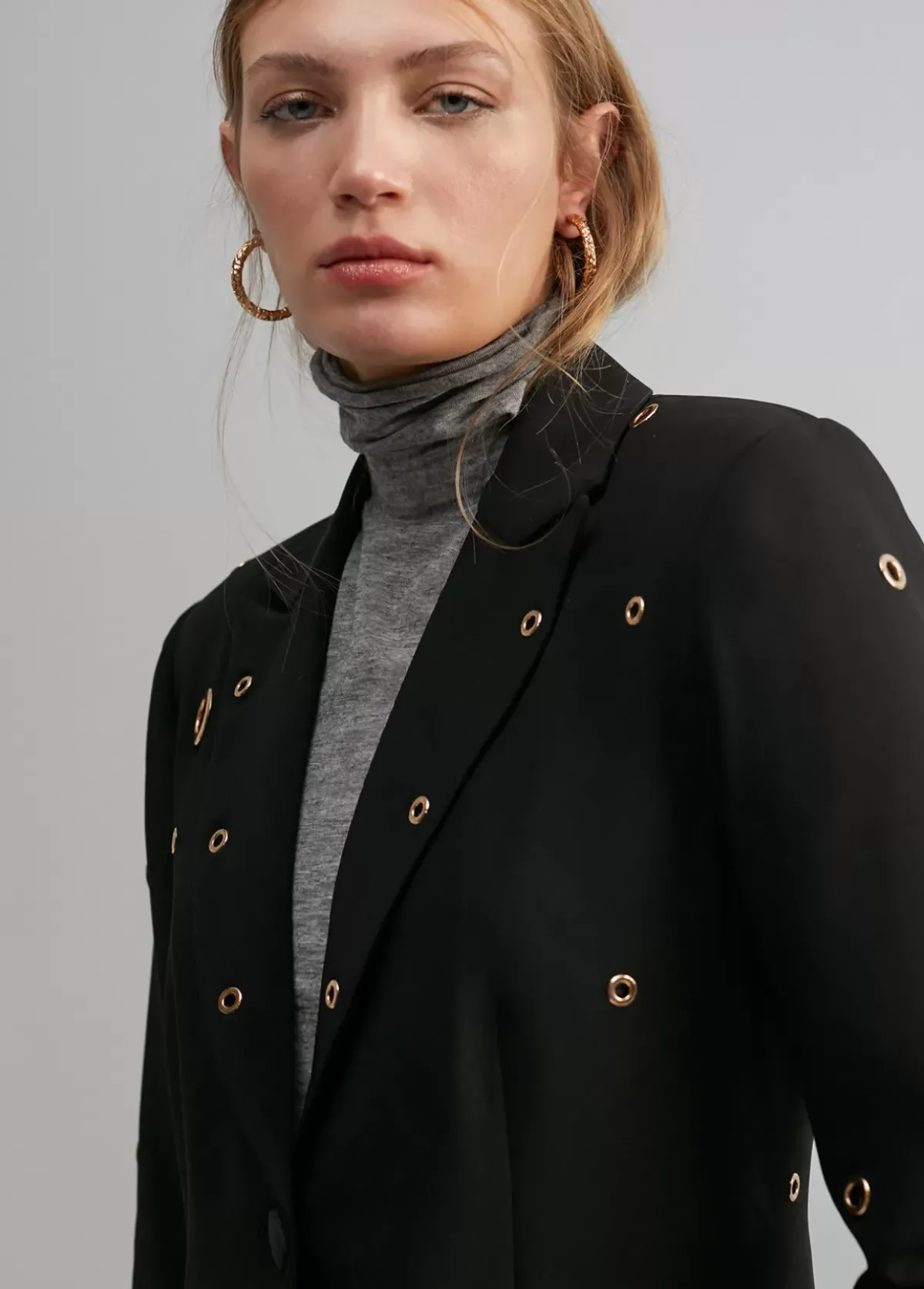 Best Blazer detalle eyelets Americanas Y Blazers