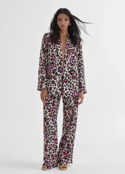 Hot Blazer estampada animal Americanas Y Blazers