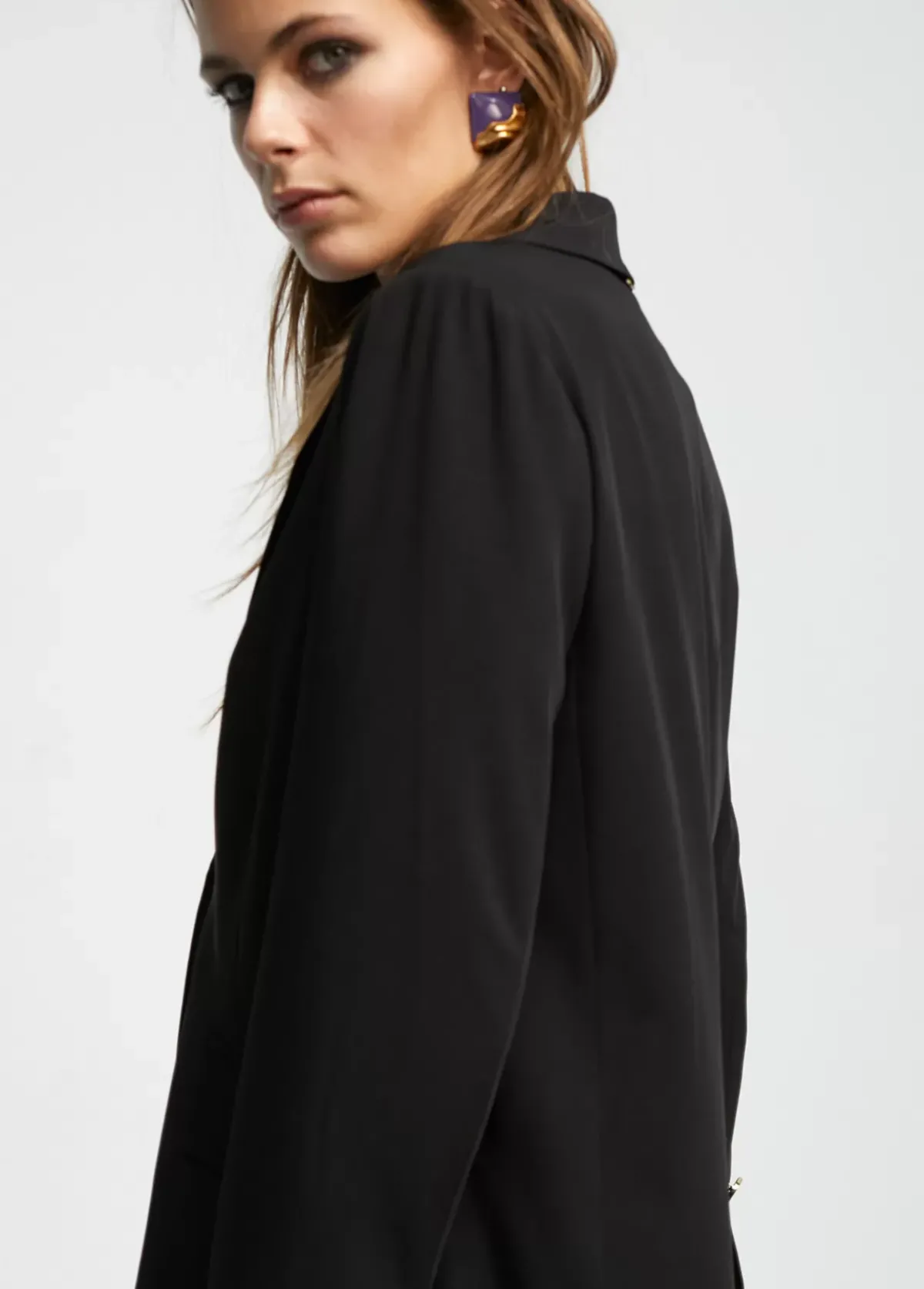 Clearance Blazer forro contraste Americanas Y Blazers