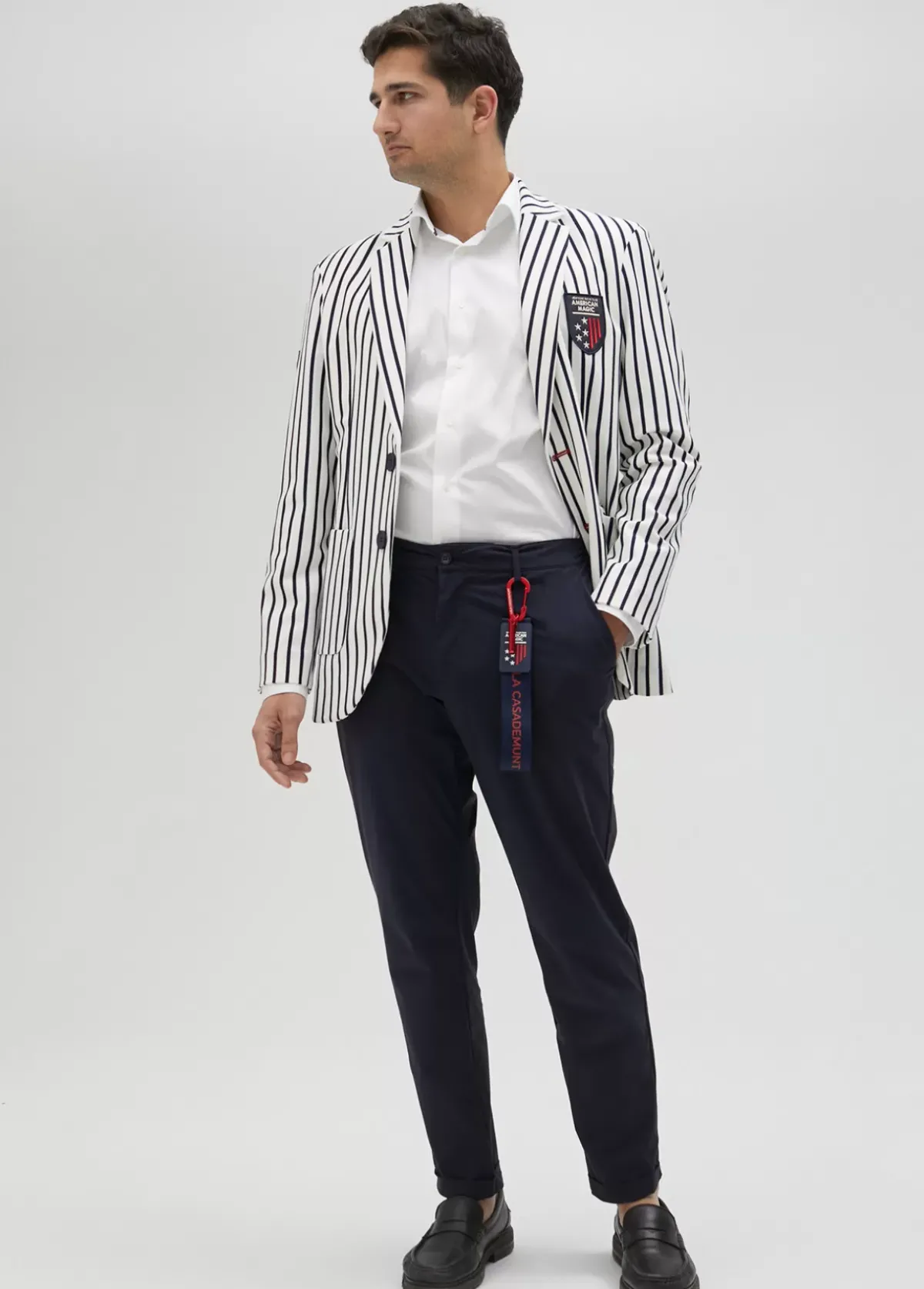 New Blazer hombre rayas edición limitada - Lola Casademunt Americanas Y Blazers