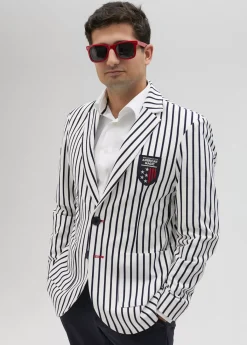 New Blazer hombre rayas edición limitada - Lola Casademunt Americanas Y Blazers