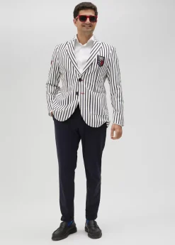 New Blazer hombre rayas edición limitada - Lola Casademunt Americanas Y Blazers